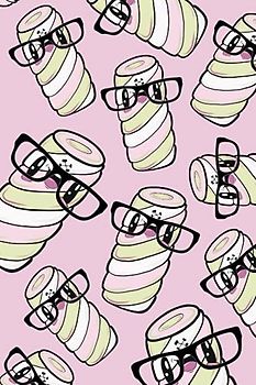 Shades of Kawaii Notebook: Cute Marshmallow