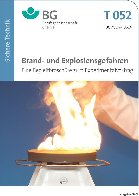 T 052 - Brand- und Explosionsgefahren (BGI 8614)