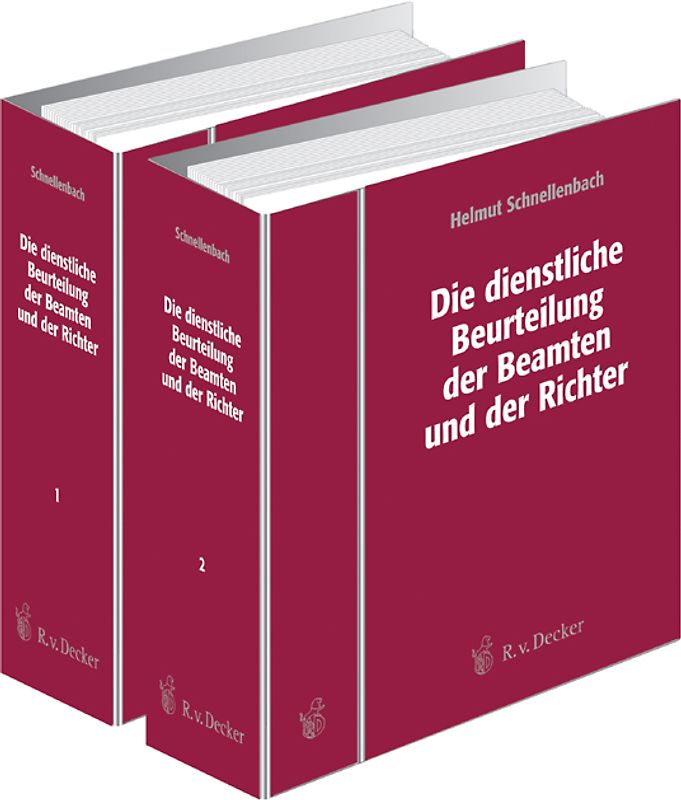 Die dienstliche Beurteilung der Beamten und der Richter
