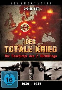 Der Totale Krieg - Die Geschichte des 2.Weltkriegs (3 DVDs) DVD