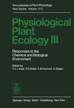 Physiological Plant Ecology III