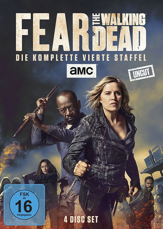 Fear the Walking Dead - Die komplette vierte Staffel [4 DVDs] DVD