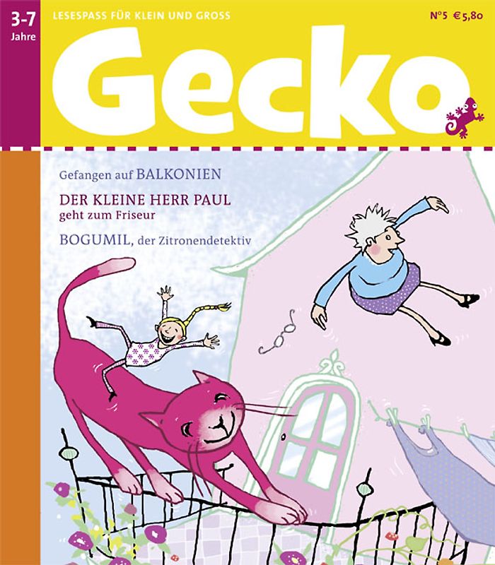 Gecko Kinderzeitschrift - Lesespaß für Klein und Groß / Gecko Kinderzeitschrift Band 5