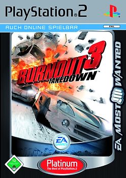 Burnout 3: Takedown [Platinum, Most Wanted] PlayStation 2