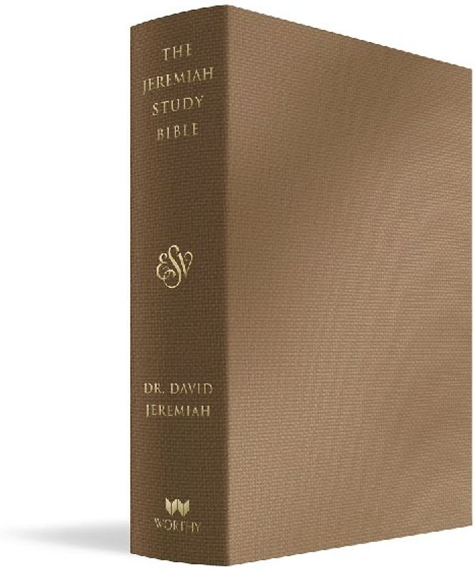 The Jeremiah Study Bible, Esv, Bronze Leatherluxe(r)