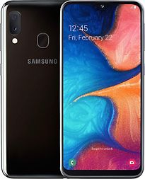 Image of Samsung Galaxy A20e Dual SIM 32GB zwart (Refurbished)