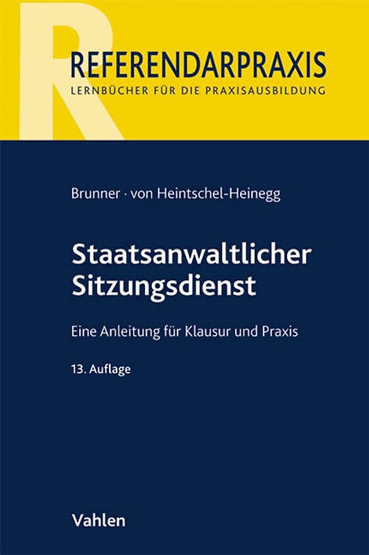 Staatsanwaltlicher Sitzungsdienst
