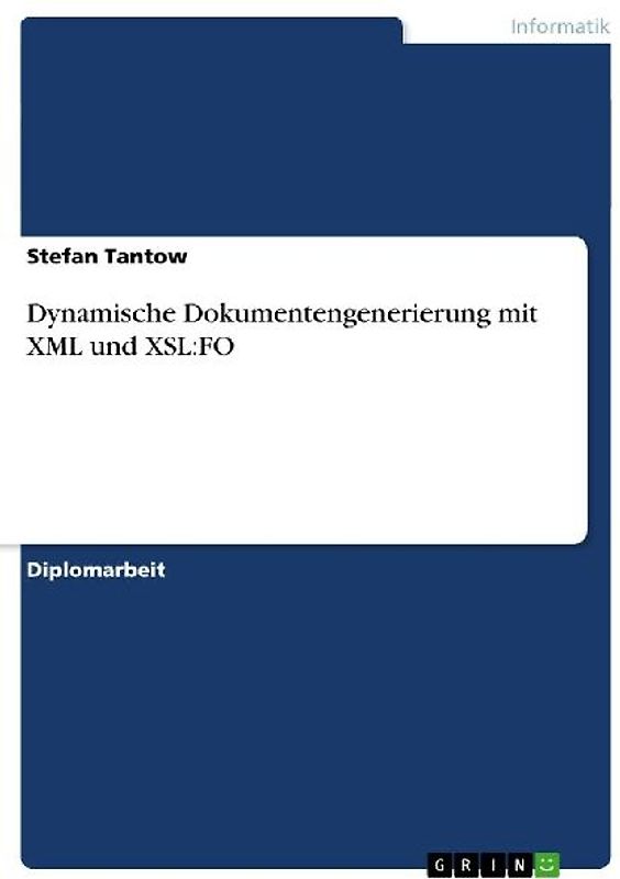 Dynamische Dokumentengenerierung mit XML und XSL:FO