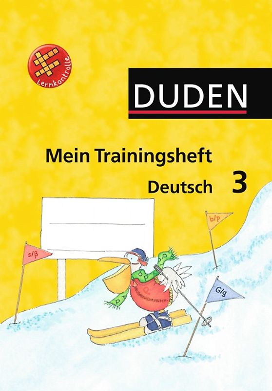 Mein Trainingsheft - Deutsch / 3. Schuljahr - Arbeitsheft mit Lösungsheft