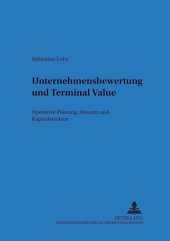 Unternehmensbewertung und Terminal Value