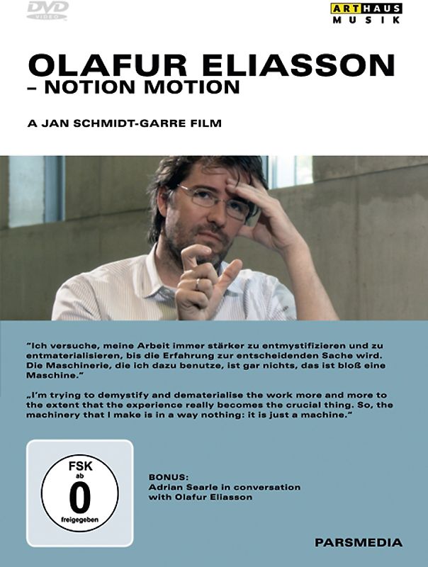 Olafur Eliasson - Notion Motion DVD