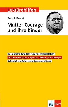 Klett Lektürehilfen Bertolt Brecht, Mutter Courage und ihre Kinder