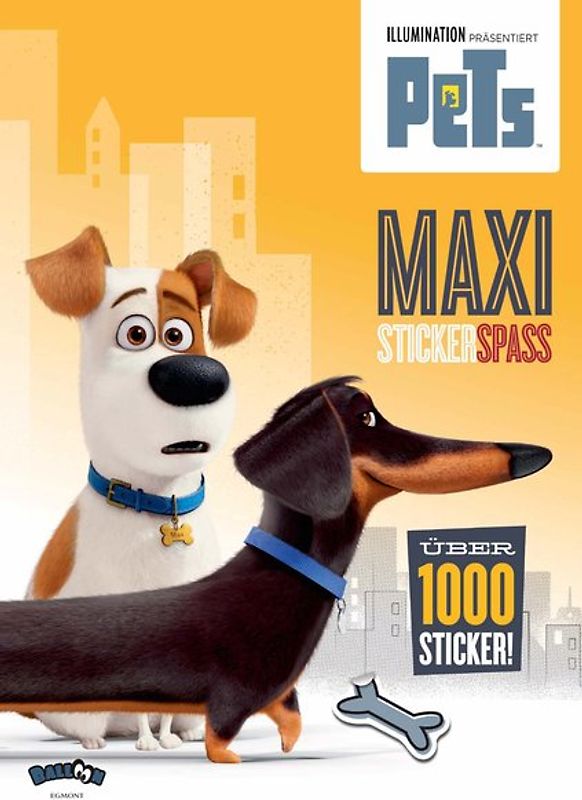 Pets - Maxi-Stickerspaß