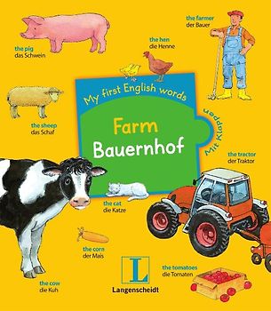 Farm - Bauernhof. My first English words , Englisch