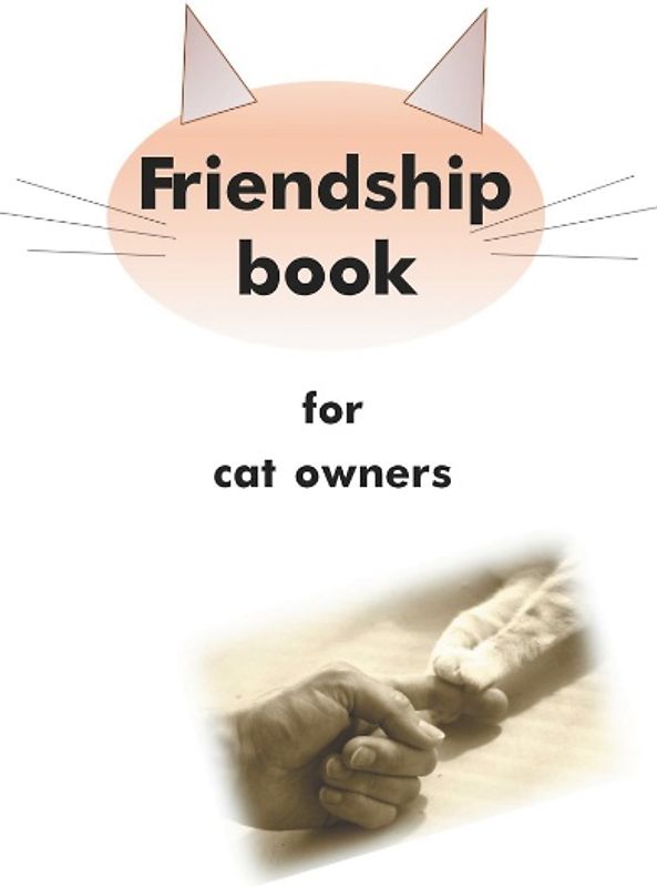 Friendship book for cat owners