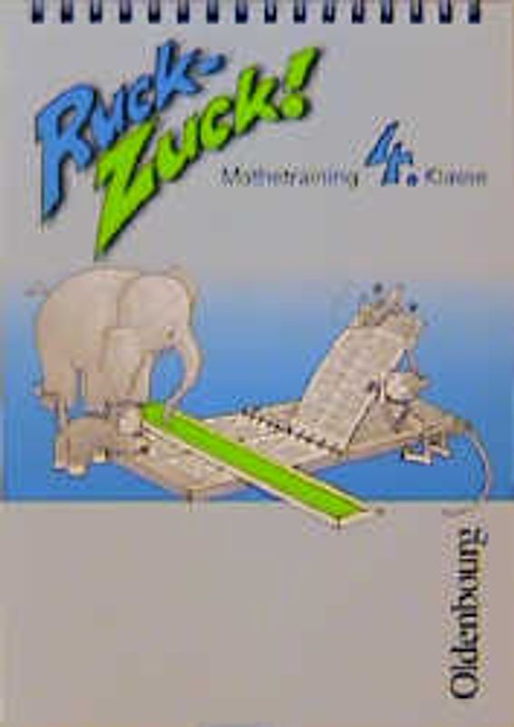 Ruck-Zuck - Mathetraining für die Grundschule. Für das 4. Schuljahr