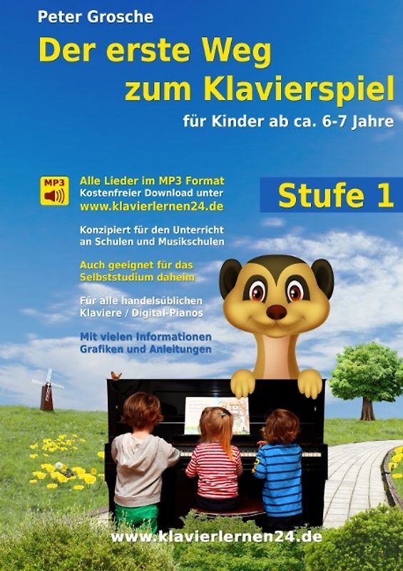 Der erste Weg zum Klavierspiel (Stufe 1)