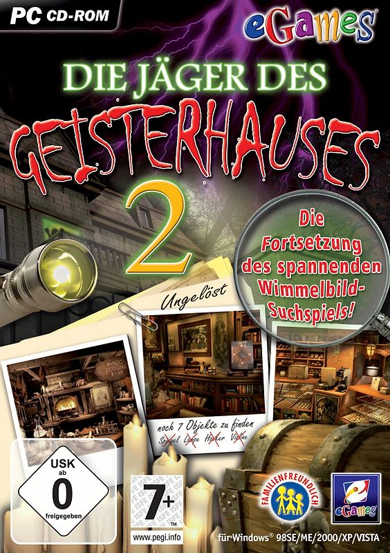 Die Jäger des Geisterhauses 2 PC Spiele