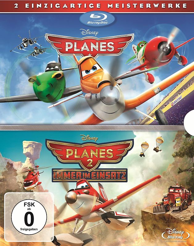 Planes + Planes 2 Doppelpack [Blu-ray] Blu-ray Disc