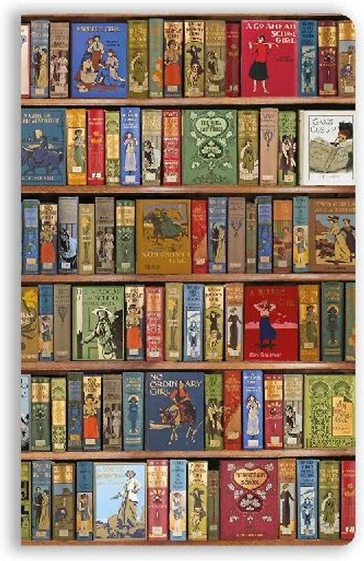 Bodleian Libraries: High Jinks Vintage Bookshelves (Soft Touch Journal)