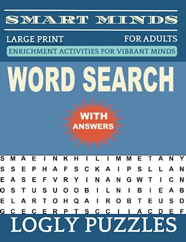 Word Search Book Large Print for Adults: 2400+ words New Fun and Relaxing Puzzles Book for Adults & Seniors with Answers Key