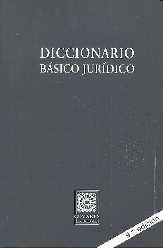 Diccionario básico jurídico