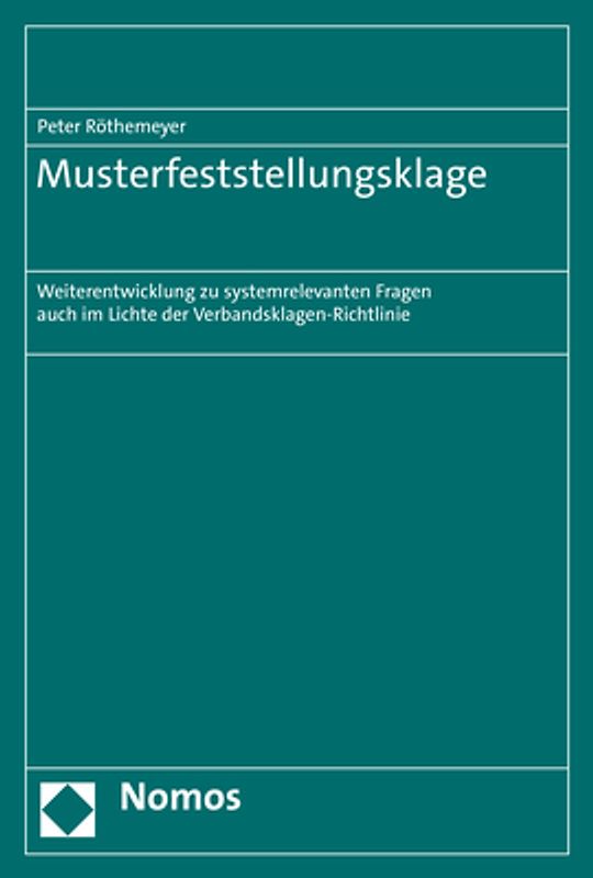 Musterfeststellungsklage