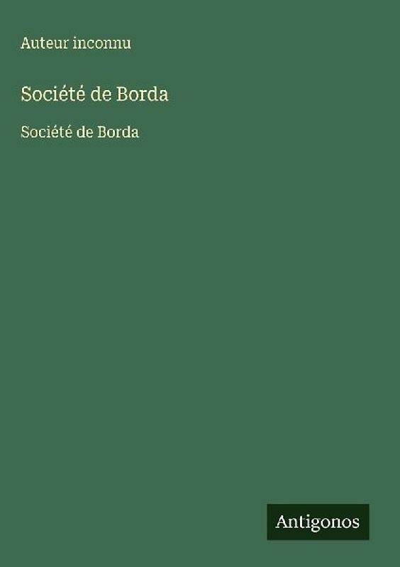 Société de Borda