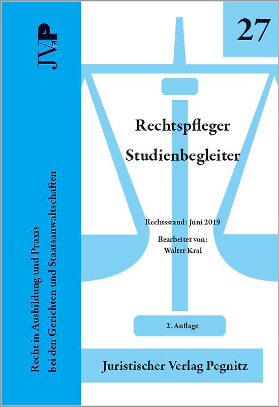 Rechtspfleger Studienbegleiter