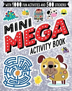 Mini Mega Activity Book (Silver)