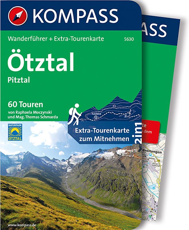 KOMPASS Wanderführer Ötztal, Pitztal
