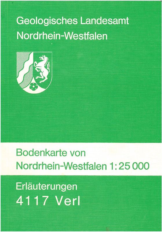 Bodenkarten von Nordrhein-Westfalen 1:25000 / Verl
