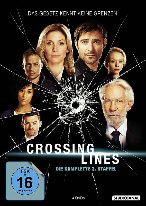 Crossing Lines - Die komplette 3. Staffel (4 Discs) DVD