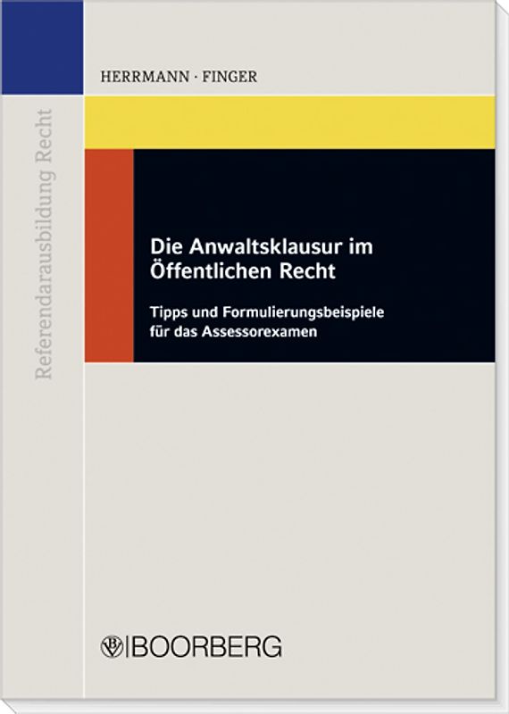 Die Anwaltsklausur im Öffentlichen Recht