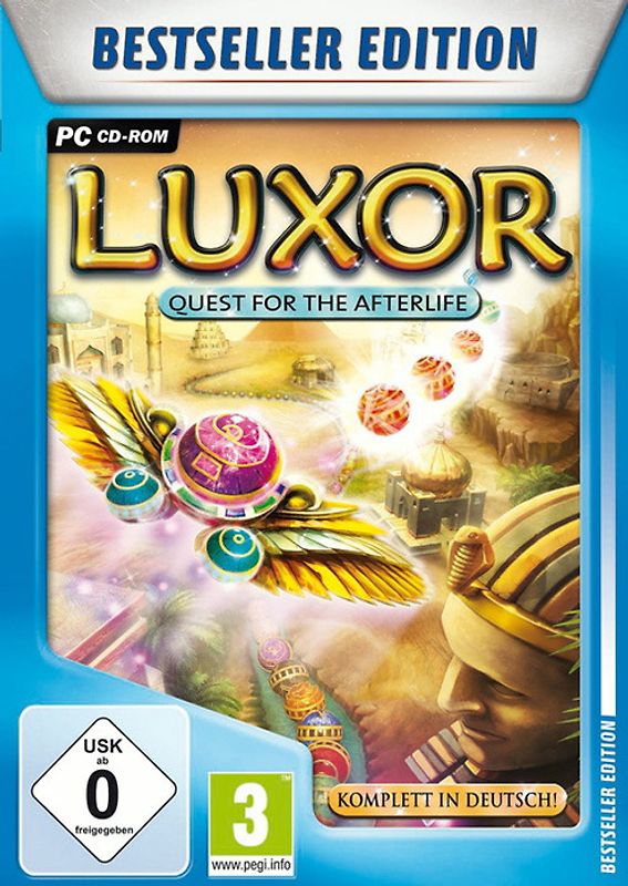Luxor: Quest for the Afterlife Bestseller Edition PC Spiele