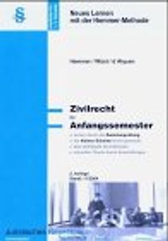 Zivilrecht für Anfangssemester