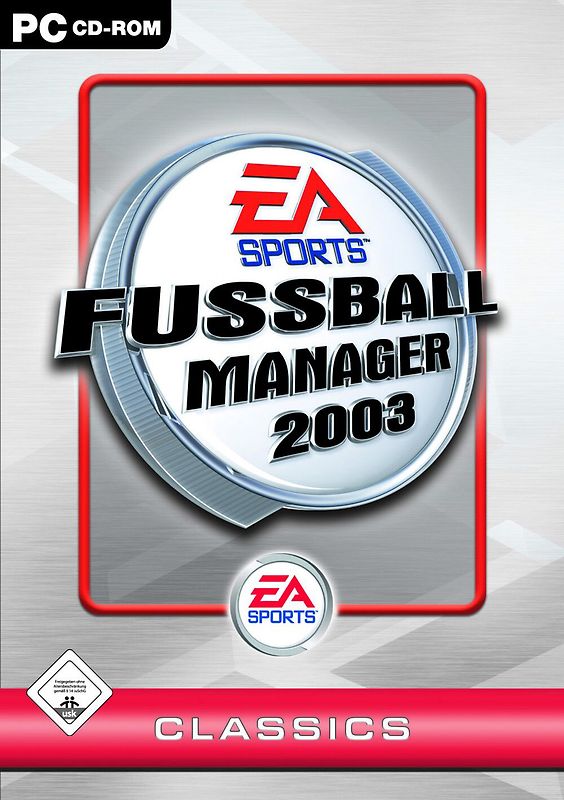 Fussball Manager 2003 - EA Classics (Electronic Arts) PC Spiele