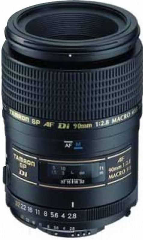 Tamron SP AF 90 mm F2.8 Di Macro 1:1 55 mm Filtergewinde (Canon EF Anschluss) schwarz