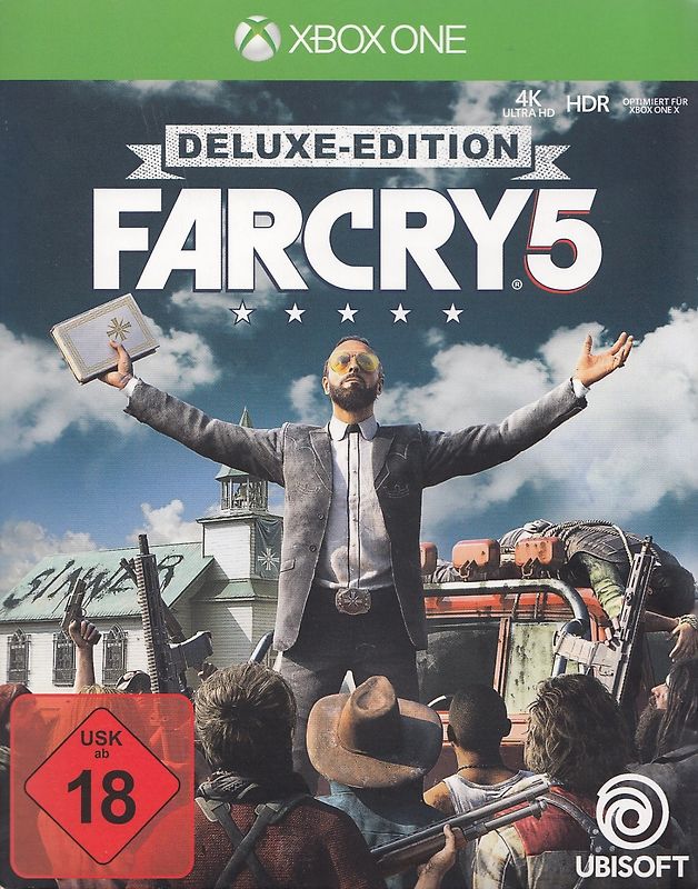 Far Cry 5 [Deluxe Edition, inkl. Soundtrack & Karte] Xbox One