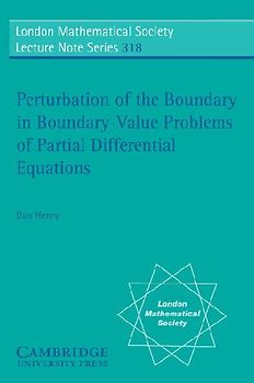 Perturbation of the Boundary in Boundary-Value Problems of Partial Differential Equations