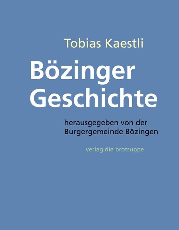 Bözinger Geschichte