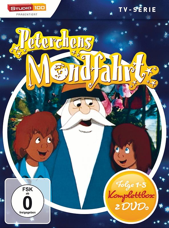 Peterchens Mondfahrt - Komplettbox Folgen 1-5 [2 DVDs] - Gerdt von Bassewitz DVD