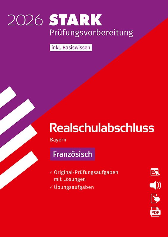 STARK Französisch - Realschulabschluss 2026 Bayern - Prüfungsvorbereitung