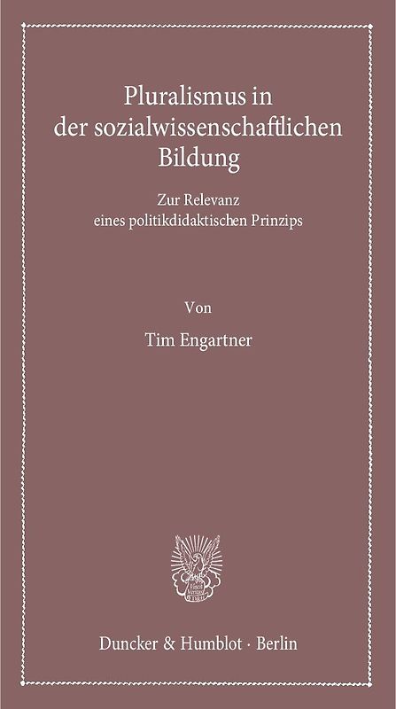 Pluralismus in der sozialwissenschaftlichen Bildung.