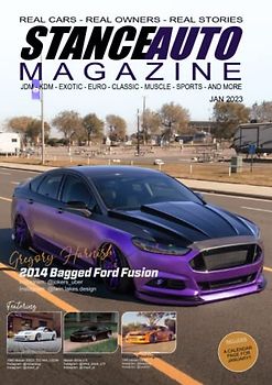 Stance Auto Magazine January 2023 (2023 Stance Auto Magazine Monthly Magazines, Band 1)