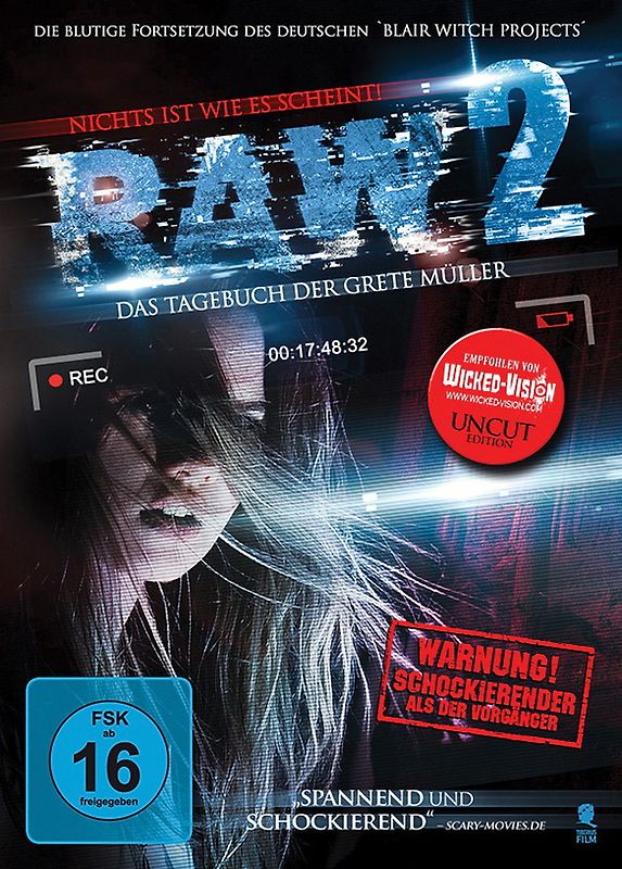 RAW 2 - Das Tagebuch der Grete Müller DVD