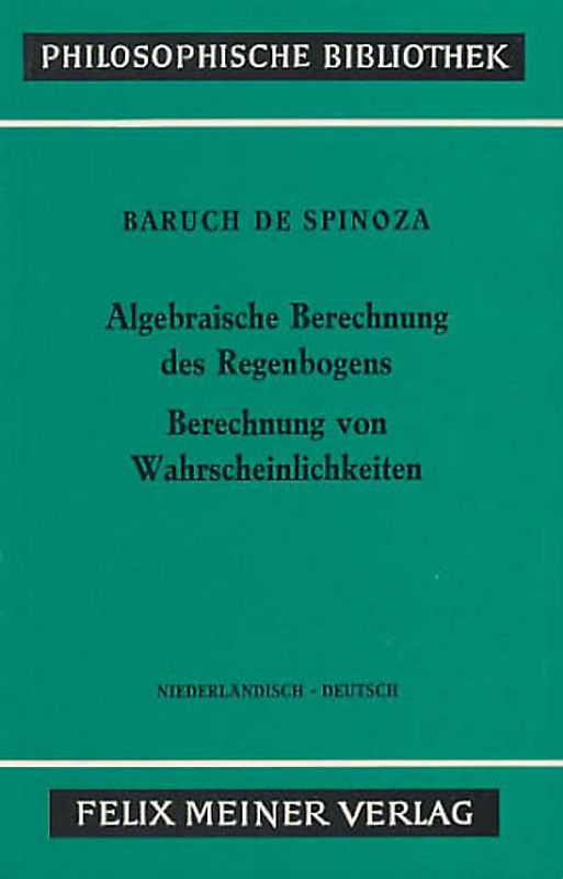 Algebraische Berechnung des Regenbogens - Berechnung von Wahrscheinlichkeiten