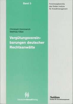 Vergütungsvereinbarungen deutscher Rechtsanwälte