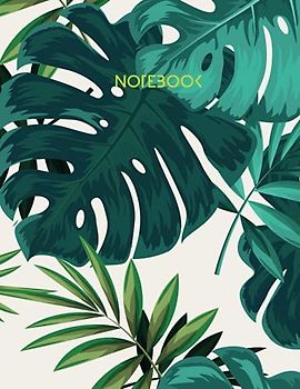 Floral Ferns Notebook PAPERBACK - Size (8.5 x 11 inches) 120 Pages: Lined Paper: Floral journal for women for writing notes, feelings, self care ... and spirituality (Floral Notebooks Lined)