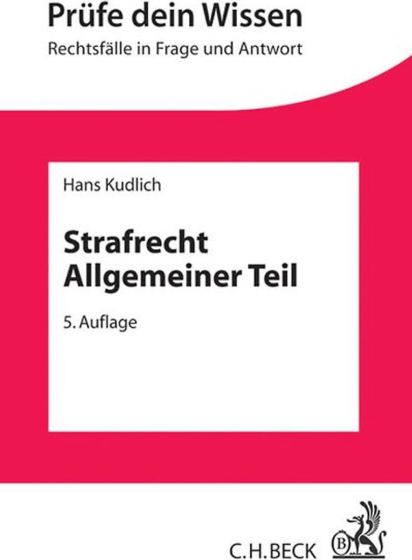 Strafrecht Allgemeiner Teil